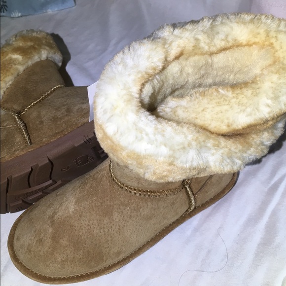 Lamo wrap closure plush fur boot -like ugg classic - Picture 4 of 7